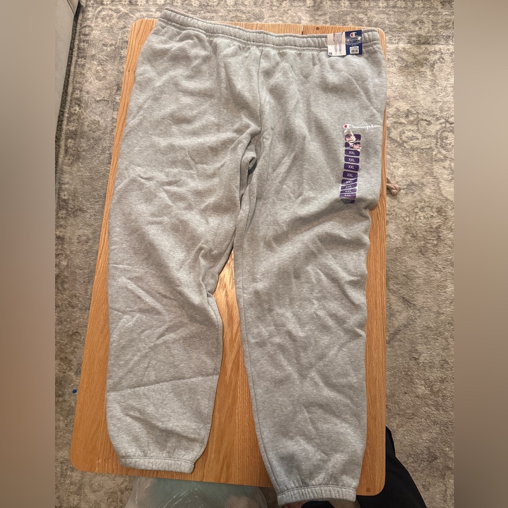Champion Fleece Jogger Sweatpants – Oxford Grey Heather – Size XXL – NWT